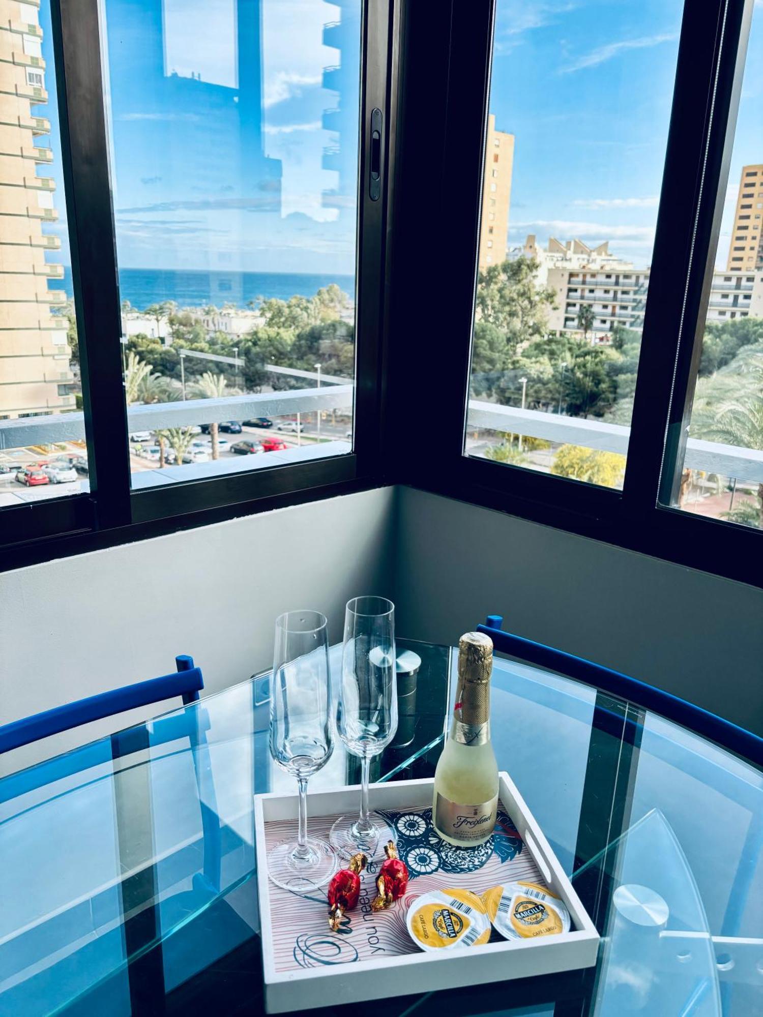 Apartamento En Aguadulce Playa Con Vistas Al Mar Y Piscina Exterior foto